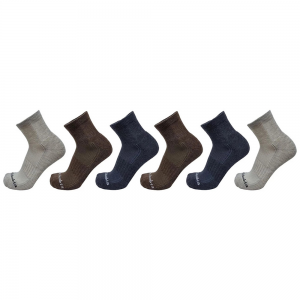 Columbia - Athletic Solid Quarter 6 Pack HTR Dark ...