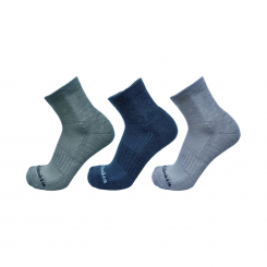 Columbia - Athletic Solid Quarter 6 Pack Cr. Blue/Everblue/C.Grey/Ancient Fossil/C.Navy/G.Grey
