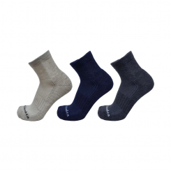 Columbia - Athletic Solid Quarter 6 Pack Cr. Blue/Everblue/C.Grey/Ancient Fossil/C.Navy/G.Grey