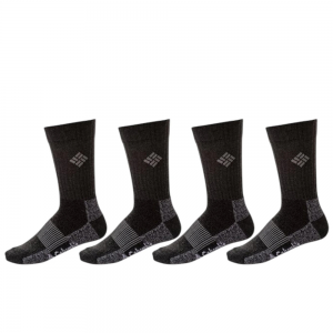 Columbia - Moisture Control Basic Crew Socks 4 Pac...