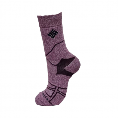 Columbia - Hike Crew Socks 2 Pack A.Mauve/Grey