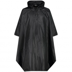Campagnolo - Unisex Poncho Fix Hood Black