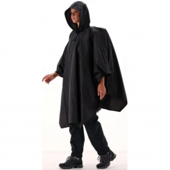 Campagnolo - Unisex Poncho Fix Hood Black