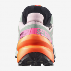 Salomon - W Speedcross 6 GTX Black/Green Milieu/Dragon Fire