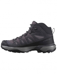 Salomon - W X Ultra 360 LTR Mid GTX Shark/Nine Iron/Cloud Gray