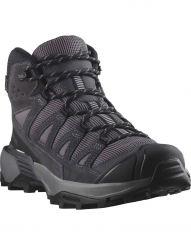 Salomon - W X Ultra 360 LTR Mid GTX Shark/Nine Iron/Cloud Gray