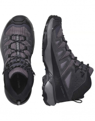 Salomon - W X Ultra 360 LTR Mid GTX Shark/Nine Iron/Cloud Gray
