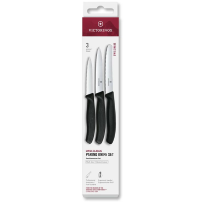 Victorinox - Σετ Μαχαίρια 3τμχ Μαύρο...