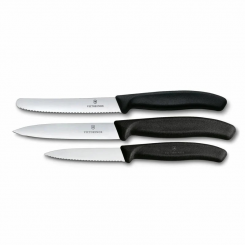 Victorinox - Σετ Μαχαίρια 3τμχ Μαύρο