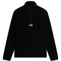 The North Face - M Glacier 1/4 Zip Embroidered Logo Tnf Black