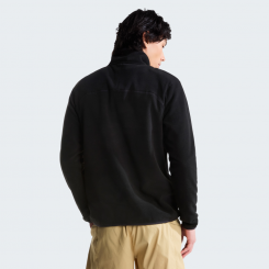 The North Face - M Glacier 1/4 Zip Embroidered Logo Tnf Black