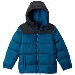 Columbia - Παιδικό Μπουφάν Puffect Hooded Jacket Phoenix Blue/Black