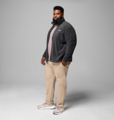 Columbia - Steens Mountain Full Zip Charcoal Heather 2.0 Υπερμέγεθος