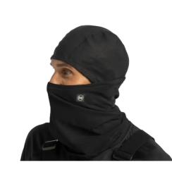 Buff - Tech Fleece Hinged Balaclava Solid Black