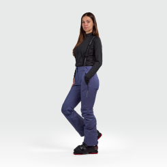 Northfinder - Γυναικείο Παντελόνι Gemna Ski Comfortable Trousers With Braces Purple