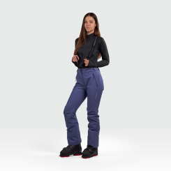 Northfinder - Γυναικείο Παντελόνι Gemna Ski Comfortable Trousers With Braces Purple