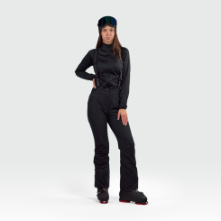 Northfinder - Γυναικείο Παντελόνι Gemna Ski Comfortable Trousers With Braces Black