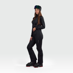 Northfinder - Γυναικείο Παντελόνι Gemna Ski Comfortable Trousers With Braces Black