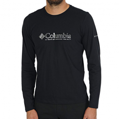 Columbia - Lookout Point LS Graphic Tee Black