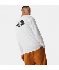 The North Face - M Long Sleeve Easy Tee TNF White