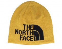 The North Face - Highline Beanie Golden Spice/TNF ...