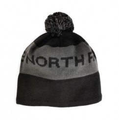 The North Face  - Throwback Beanie TNF Black/Aspahlt Grey