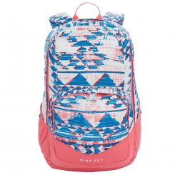 The North Face - Wise Guy Backpack Native Frequencies Print/ Calypso Coral