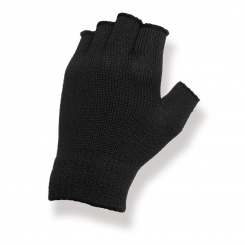 Matt - Knitted Merino Fingerless Gloves